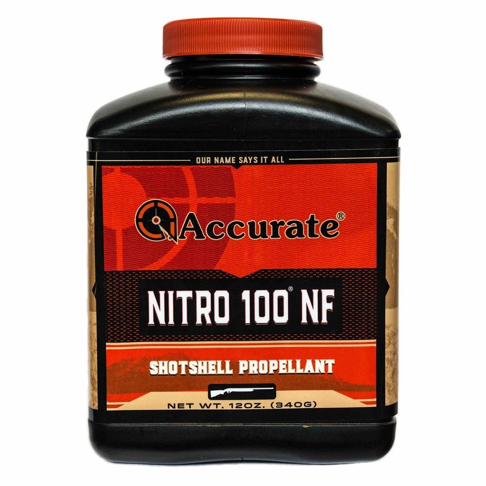 Accurate Nitro 100 NF Shotgun Powder 12 oz