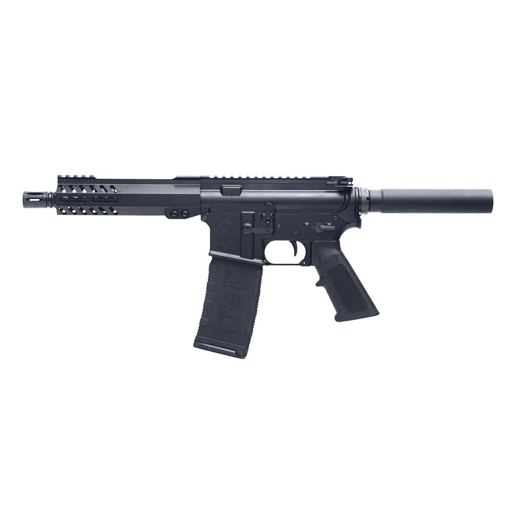 ATI Milsport HGA Handgun 5.56x45mm 30rd Magazine 7.5" Barrel Black with7" MLOK Handguard 1:7 Twist C-Clamp