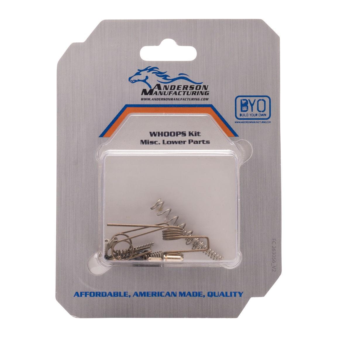 Anderson AR-15 Whoops! Parts Kit Lower Parts Retail Packaged