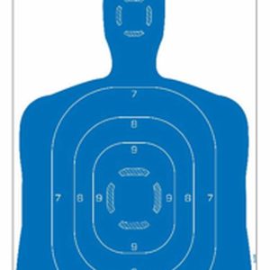 Allen EZ AIM Blue Silhouette Paper Targets 23"x35"- 4/ct