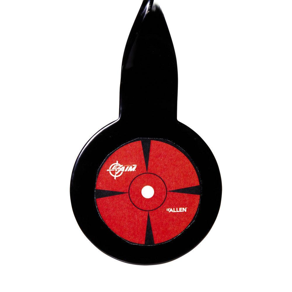 EZ-Aim Deflector Resetting Spinner Target System 16"W x 22.25"H Black/Red