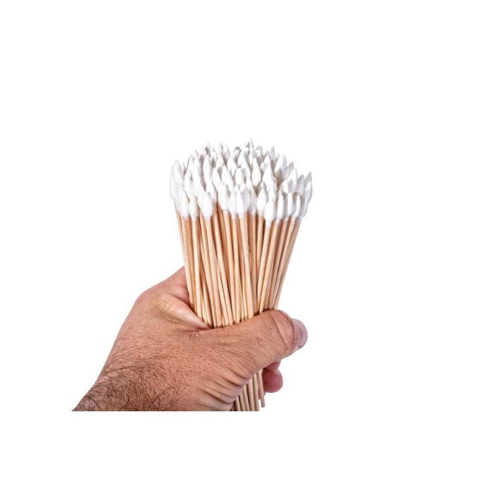 Breakthrough Clean Technologies Cotton Swabs 6" White 200/ct
