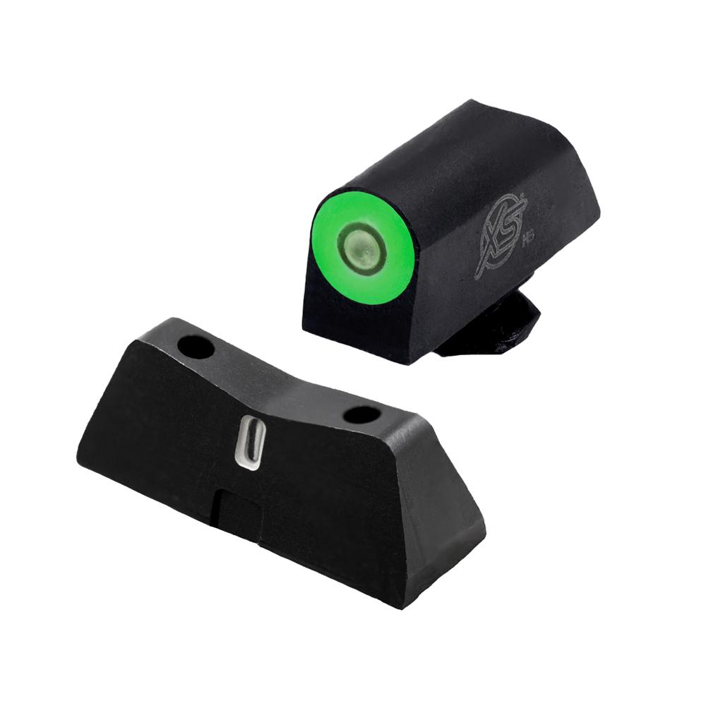 XS Sight DXT2 PRO Series Big Dot Handgun Night Sights for Glock 42 43 43X 48 Green