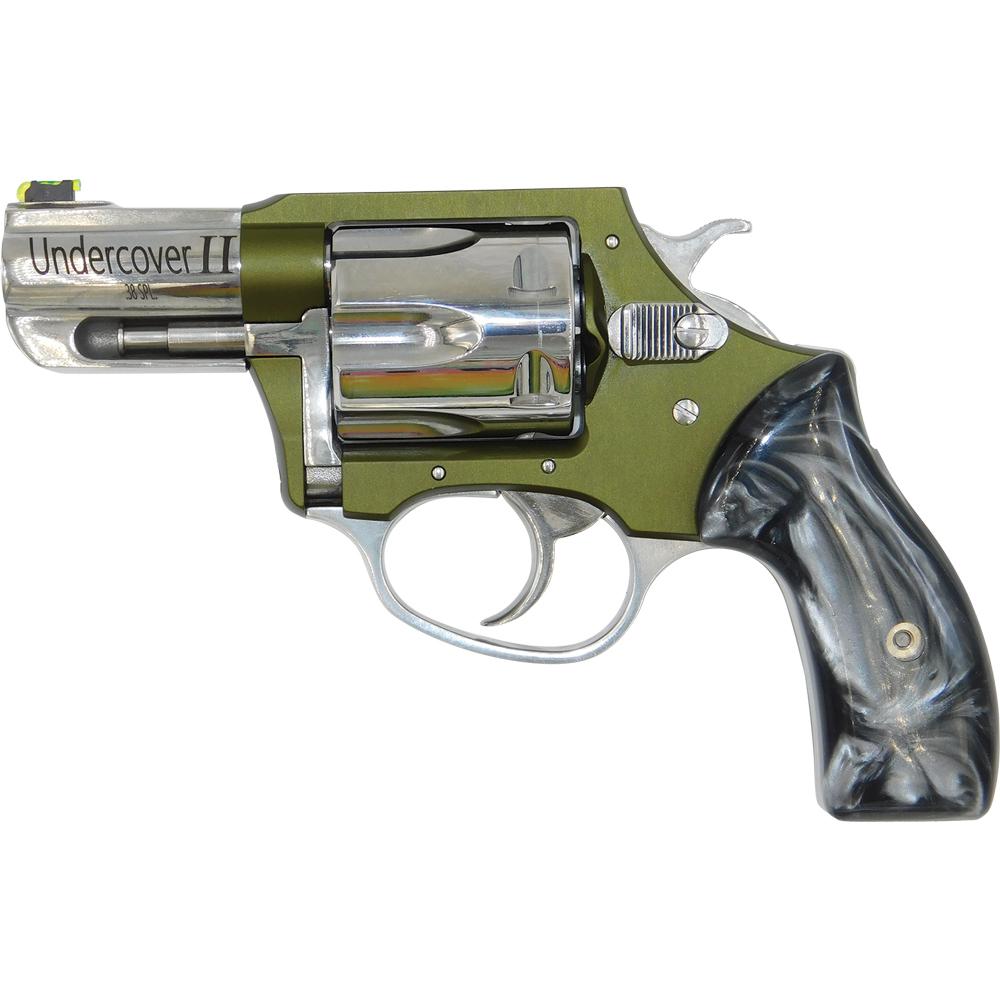 Charter Arms Undercover II OD Green Handgun .38 Spl 6rd Capacity 2" Barrel