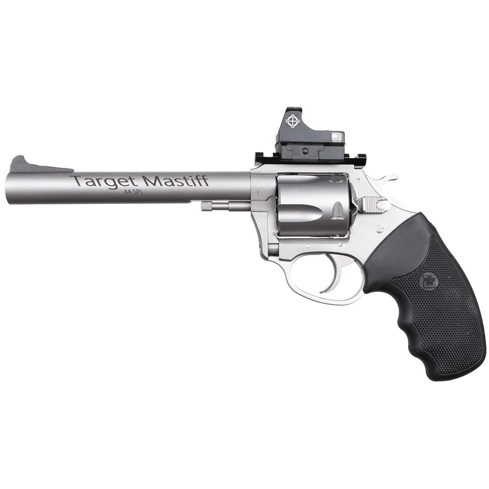 Charter Arms Target Mastiff Handgun .44 Spl 5rd Magazine 6" Barrel Stainless with Optic