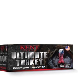 Kent Ultimate Diamond Shot Turkey 12 ga 3 1/2" 2 1/4 oz 1200 fps 10 ct
