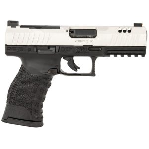 Walther WMP Handgun .22 WMR 15rd Magazine(2) 4.5" Barrel Silver Slide Black Grip
