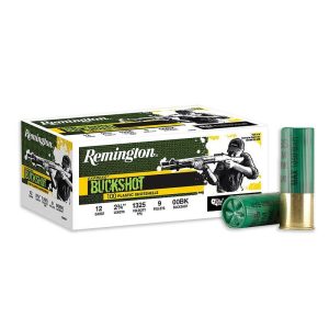 Remington Express Buckshot Shotshells 12ga 2-3/4" 9 plts #00 1325 fps 100/ct