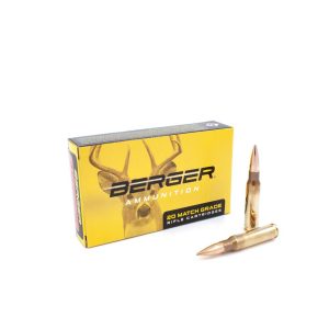 Berger 308 Winchester 185gr Classic Hunter Match Grade Ammunition 20/rd