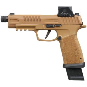Sig Sauer P365 TacOps Handgun 9mm Luger 21rd Magazines (4) 5.1" Threaded Barrel Romeo-X