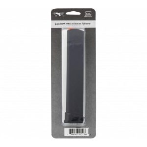 Glock Handgun Magazine for Glock 17/34 Orange Follower 9mm Luger 33/rd Packaged