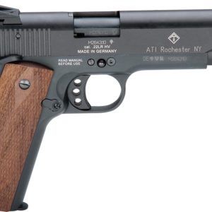 ATI GSG M1911 Handgun  .22 LR 10rd Magazine 5" Barrel Wood Grips Threaded Barrel