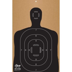 Allen EZ Aim Silhouette Corrugated Shooting Target B27 23" x 35"