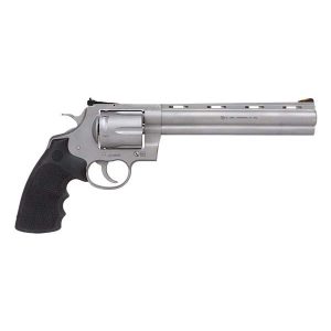 Colt Anaconda Handgun .44 Rem Mag 6rd Capacity 8" Barrel Matte Stainless Frame Hogue Rubber Grips