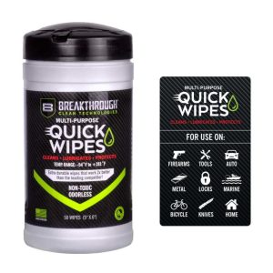 Breakthrough Clean Technologies Multi-Purpose CLP Quick Wipes 5"x6" 50/ct
