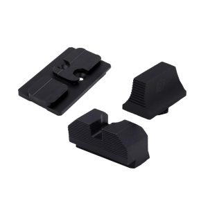 XS Sights Glock MOS Optic Mount Bundle for Glock ACRO Non Tritium Black