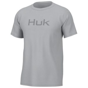Huk Logo Short Sleeve Shirt Harbor Mist XL