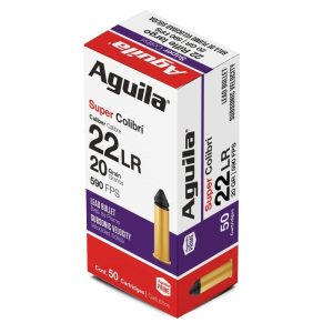 Aguila Super Colibri Rimfire Ammunition .22 CB 20 gr 590 fps 50/ct