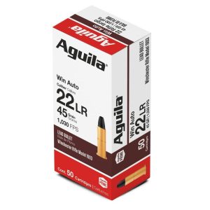 Aguila Limited Edition Rimfire Ammunition .22 Win Auto 45 gr 1030 fps 50/ct
