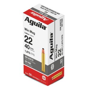 Aguila Rimfire Ammunition .22 Mag 40 gr SP 1875 fps 50/ct