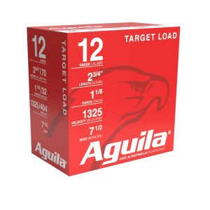 Aguila High Velocity Sporting Clays Shotshells 12 ga 2-3/4" 1-1/8oz 1325 fps #7.5 25/ct