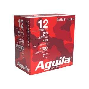 Aguila Target Shotshells 12 ga 2-3/4" 1oz 1300 fps #7.5 25/ct