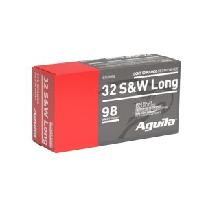 Aguila Handgun Ammunition .32 S&W Long 98 gr LRN 705 fps 50/ct