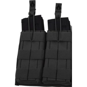 Advance Warrior Solutions Open Top Double Mag Pouch Black