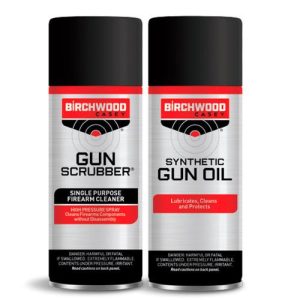 Birchwood Casey Gun Scrubber & Synthetic Gun Oil Combo Pack 1.25 fl oz Each