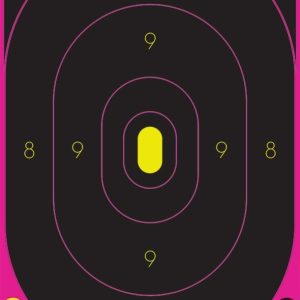 Birchwood Casey Shoot-N-C Pink Reactive Targets 12"x18" 5/Pack