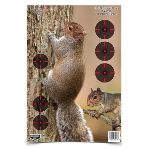 Birchwood Casey Pregame Target - 12"x18" Squirrel 8 Pack