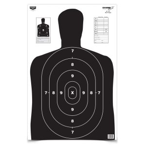 Birchwood Casey Eze-Scorer BC-27 Black Paper Target - 23"x35" 5 Pack