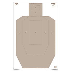 Birchwood Casey Eze-Scorer IPSC Practice Paper Target - 23"x35" 5 Pack