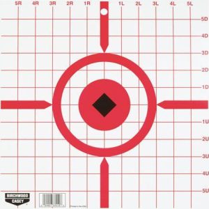 Birchwood Casey Rigid Paper Crosshair Sight-In Target - 12" 10/Pack
