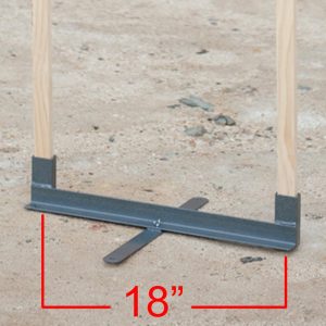 GPS Metal Folding Target Stand - 18" Wide