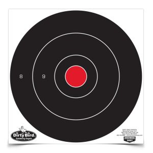 Birchwood Casey Dirty Bird 12" Bull's-Eye Target 100/ct