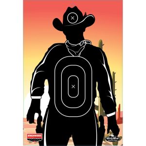 Birchwood Casey Dirty Bird "Gunslinger Skyline" Target 12"x18" 6/ct