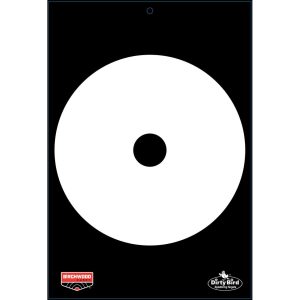 Birchwood Casey Dirty Bird Quickdraw Contrast Target 12"x18" 6/ct