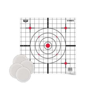 Birchwood Casey EZE Scorer Thermal Optic Sight In Paper Target 12"x12" 4/ct