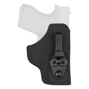 Bianchi #6T Waistband Tuckable Holster Black LH Size 15 for Glock 43 Shield LC9/LC9S