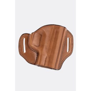 Bianchi Remedy 57 Belt Slide Holster for Colt Gov't 1911 Plain Tan RH