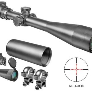 Barska IR SWAT Rifle Scope - 6-24x44mm 30mm Illum Mil-Dot Reticle Matte