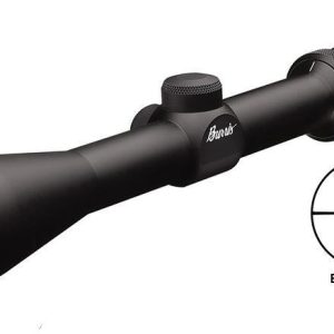REFURBISHED Burris Fullfield II Rifle Scope - 3-9x40mm 1" Tube 33-13' FOV 3.1-3.4" ER Ballistic Plex Reticle Matte