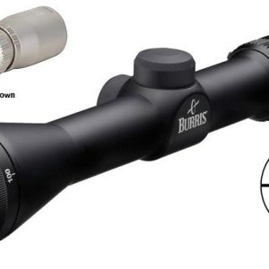 BLEMISHED Burris 3-12x32mm Handgun LER Scope PA Plex Reticle Nickel