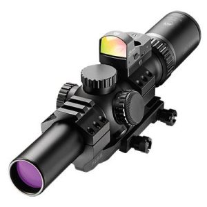 REFURBISHED Burris MTAC Rifle Scope with Tactical Kit - 1-4x-24mm Illum. Ballistic AR Reticle RFP
