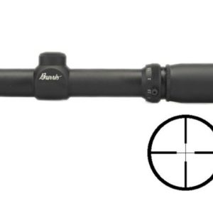 BLEMISHED Burris 1X-4X Compact Rifle Scope Plex Reticle Matte