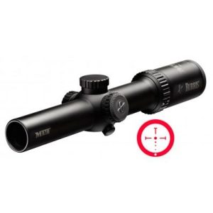 BLEMISHED Burris MTAC Rifle Scope - 1-4x24mm Ballistic CQ Matte