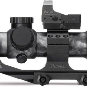 BLEMISHED Burris SkullTac Rifle Scope Combo w/FastFire III AR-P.E.P.R. Mount - 1-4x24mm Ballistic CQ 5.56 Camo