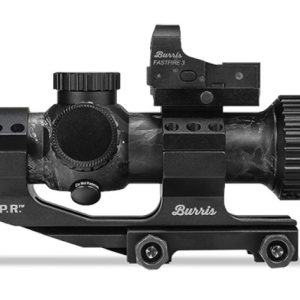 BLEMISHED Burris MTAC Rifle Scope Combo FastFire II & PEPR Mount - 1-4x-24mm illuminated Ballistic AR Reticle Prym 1 Blackout