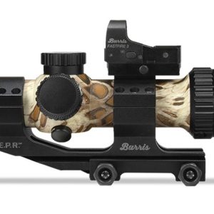 BLEMISHED Burris MTAC Rifle Scope Combo FastFire III & PEPR Mount - 1-4x-24mm illuminated Ballistic AR Reticle Prym 1 Sandstorm